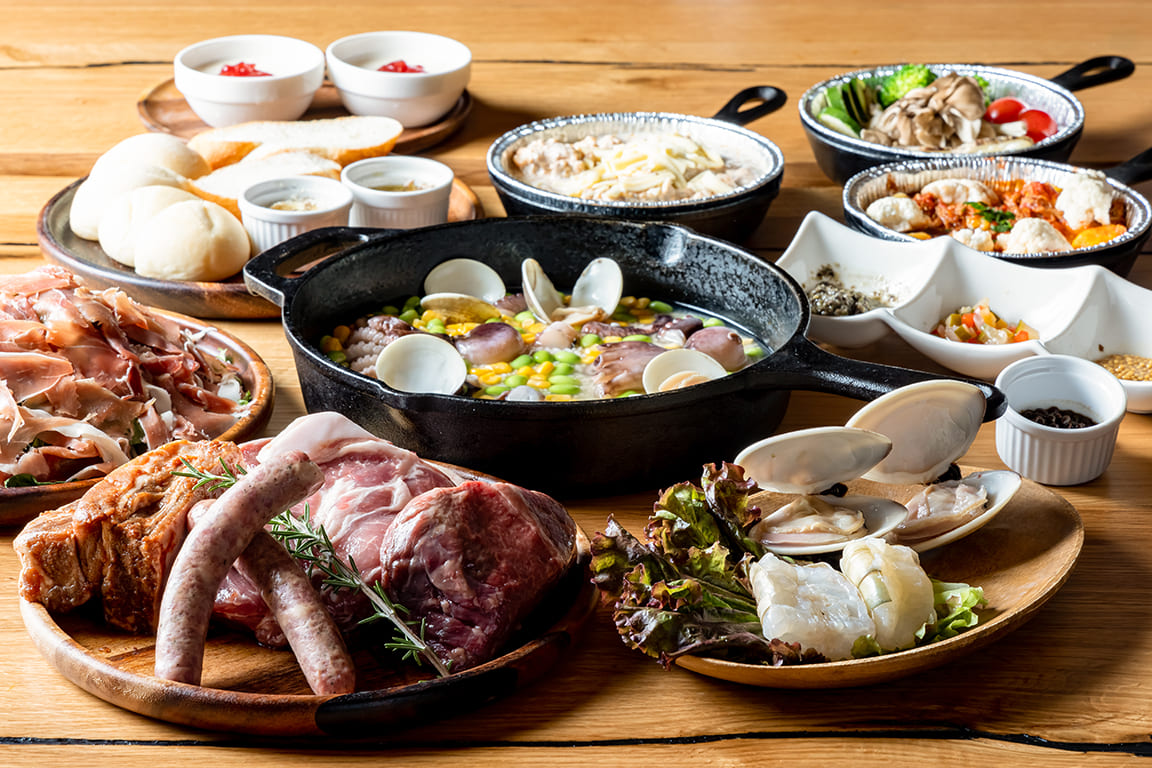 豪華露營BBQ・套餐料理