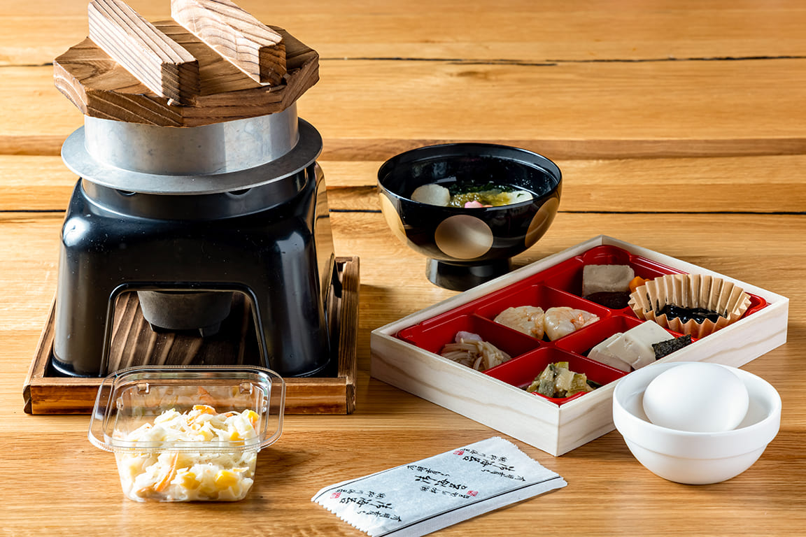 富山縣出產越光米和式早餐